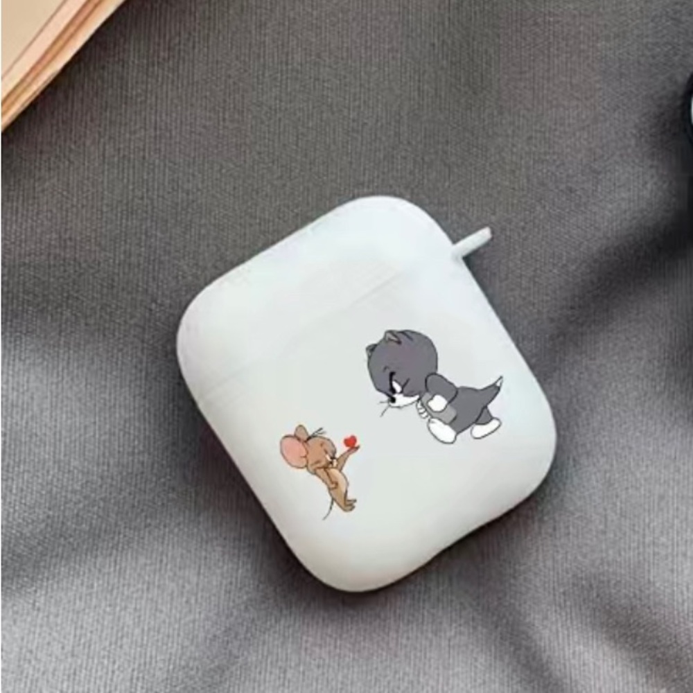 Tom And Jerry Protective Case For Airpods 1/2